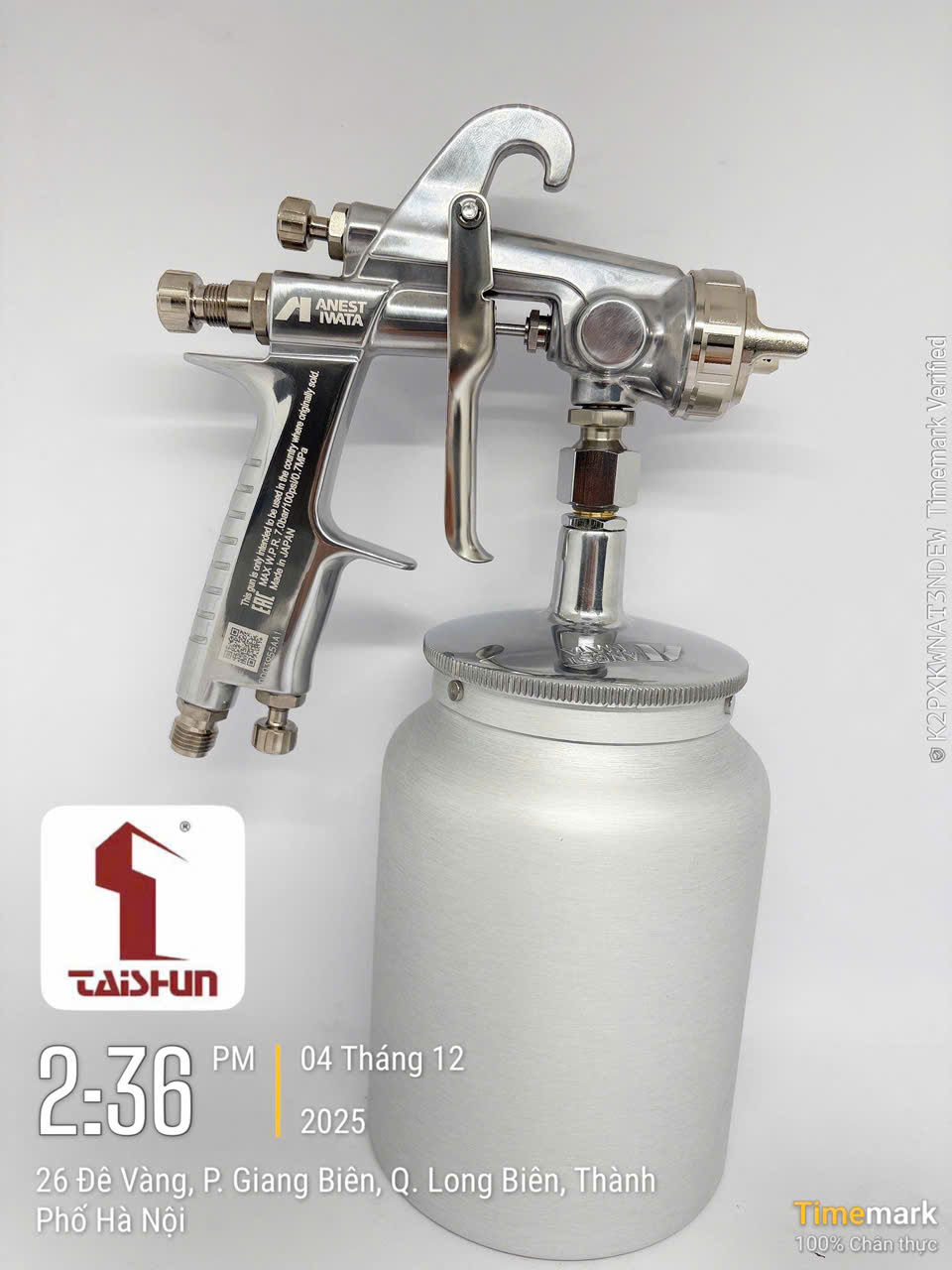 Súng phun sơn WIDER2-25W1S Anest Iwata